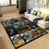 Monster Jam Truck Game Carpet for Living Room Bedroom Rug Kitchen Kids Door Unslip Floor Mat Birthday gift photography props Rug