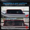 Interior Center Console Gear Panel Navigation Screen TPU Protective Film Anti-Scratch Repair LHD RHD For Mazda CX30 2020-2024