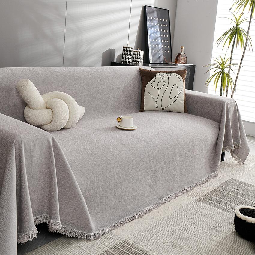1pcs Simple Sofa Towel Full Coverage Anti-cat Scratch Couch Protector Cover for Living Room Dog Bed Cover and Pet Blanke