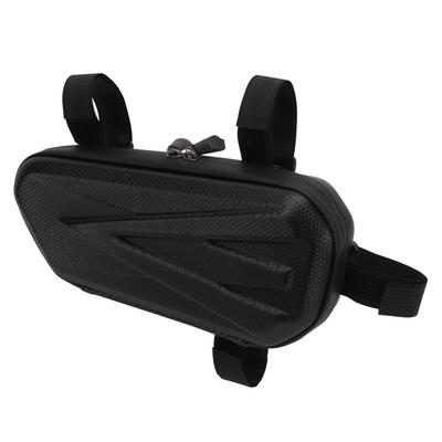 Waterproof Triangle Bag with Double Sealing Zipper Fashionable Motorcycle Hard Shell Side Bag