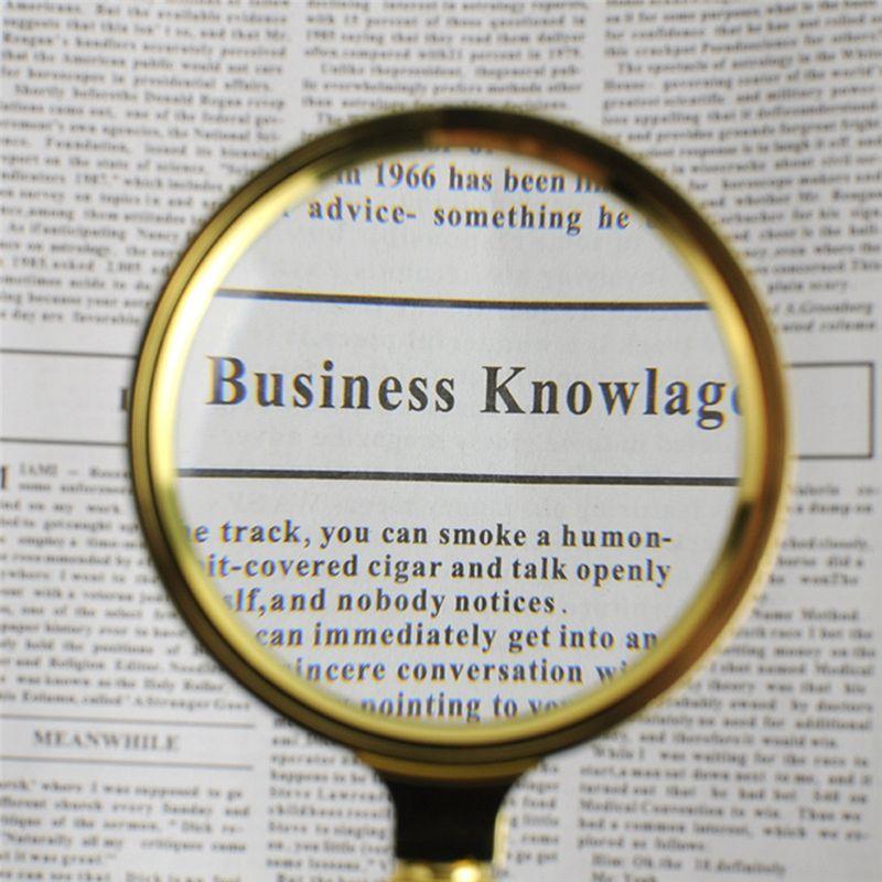 AEE4-Handheld Magnifier 60/70/80/90Mm Lens Magnifier Suitable For Science, Elderly Reading, Checking Maps