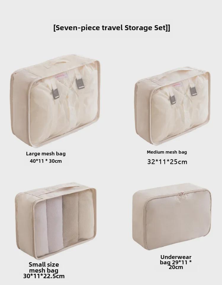 Portable Travel Suitcase and Clothing Storage Organizer for Underwear and Clothes