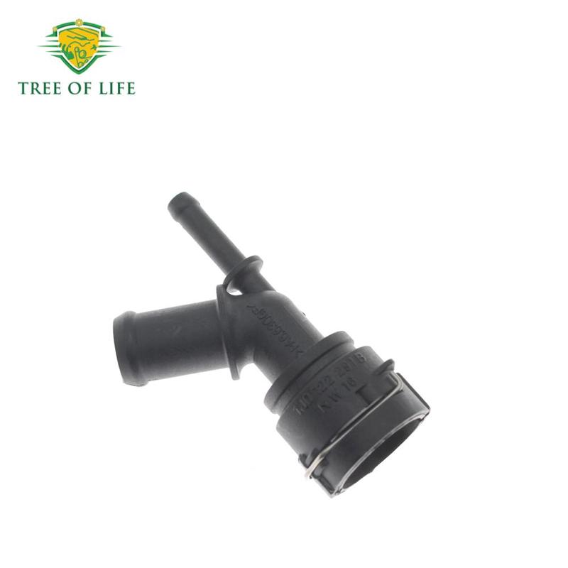 For 1998-2005 VW Jetta Golf 1.6 2.0 2.3 1.9T Water Tube Connector To Heater Core Coolant Outlet Flange Connector 1J0 122 291B