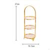 Cake Display Plate Serving Tray Luxury Stand Cupcake Holder for Anniversary Celebr Wedding
