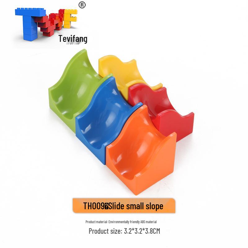 Large Particle Ball Track Building Blocks for Kids