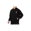 Puma Cartoon Print Thick Hooded Pullover Sweatshirt Men Tops Black 531429-01