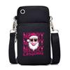 Christmas Christmas Printed Versatile Mobile Phone Bag Multifunctional Going Out Portable Messenger Bag