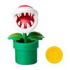 Sanei Boeki Super Mario Figurensammlung plus Pack‘n Flower mit Münze FCP-007