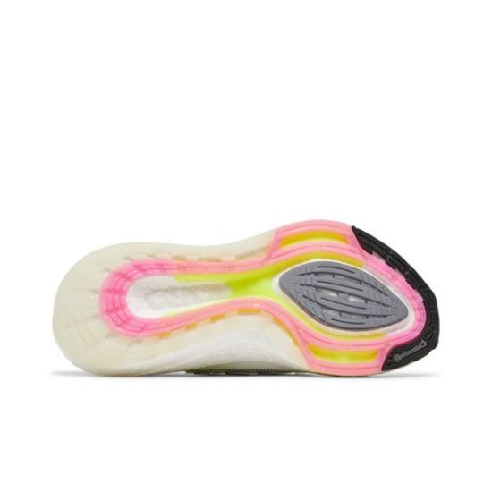 Adidas UltraBoost 21 'White Solar Yellow' FY0401 Women's Shoes