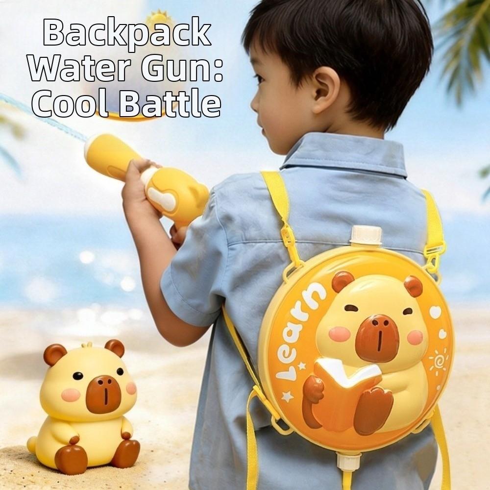 Powerful Range Children Backpack Water Spray Toy Water Pistol Toy The Water-Sprinkling Festival