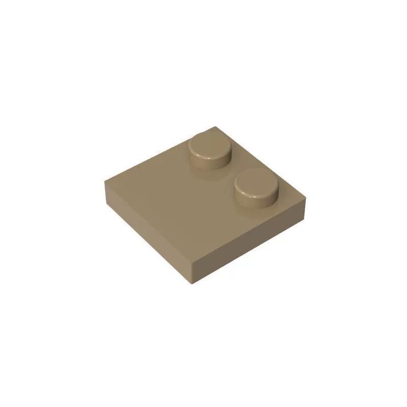 50pcs 33909 Tile Accessories DIY Plastic Plates Building Blocks 2x2 Modified Thin Bricks MOC Compatible Educational Toys for Kid