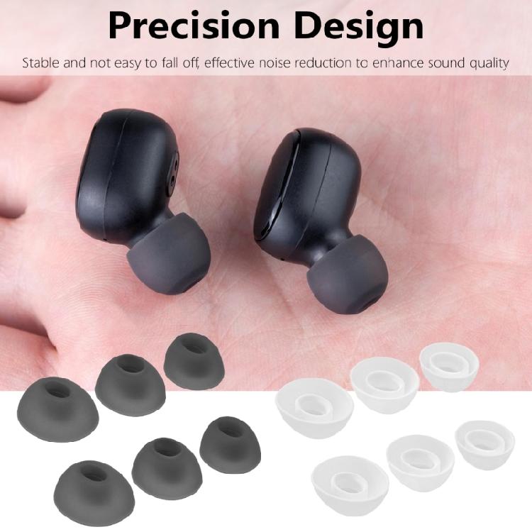 6Pcs Soft Silicone Earbud sTips Earphones Covers For Free2 Earphones Immersive Auditory  for Music and Sports