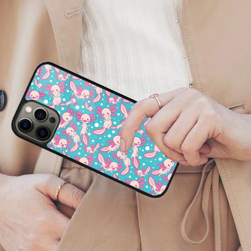 

Axolotl Wonders Magnetic Phone Case For APPLE iPhone 17 Air 16 14 13 12 Pro Max 15 Plus Wireless Charge With MagSafe Cover iPhone 13mini