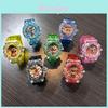 Nezha Cartoon Kinder Leuchtende Uhr Mit LED-Licht Für Kinder Sport Und Schule