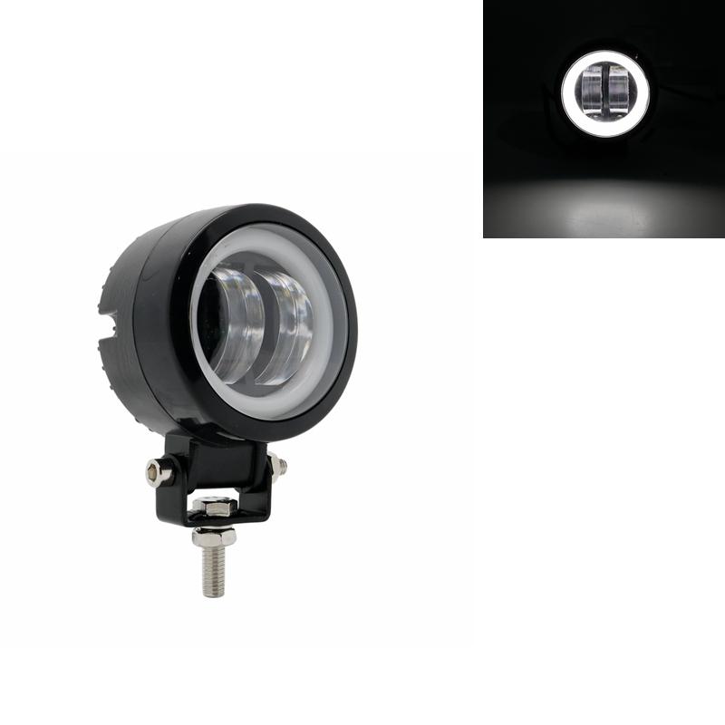 LED Fog Lamp Driving Daytime Off road Led Light Headlight 3'' 20W Motorcycle Halo Lamps ForATV 12V  SUV Worklight Beams