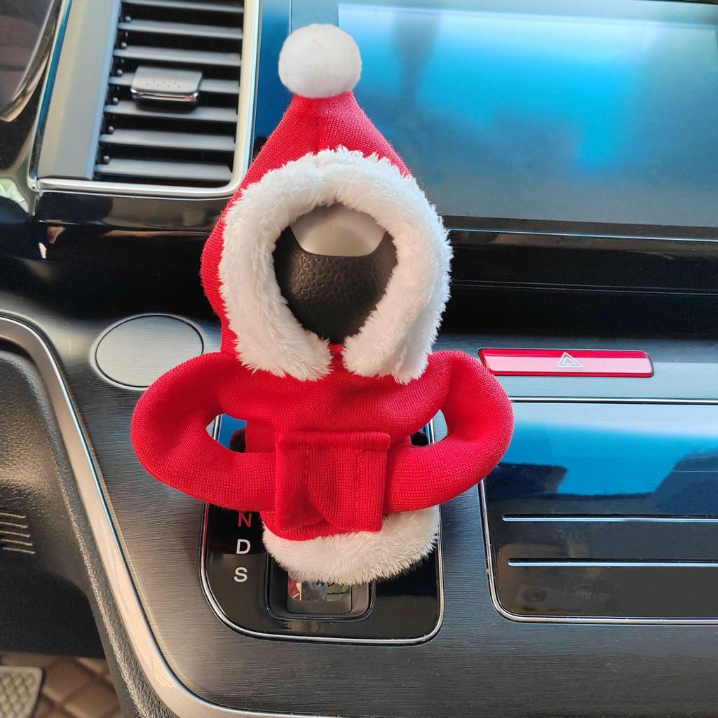 Santa Claus Gear Shift Knob Hoodie Cover