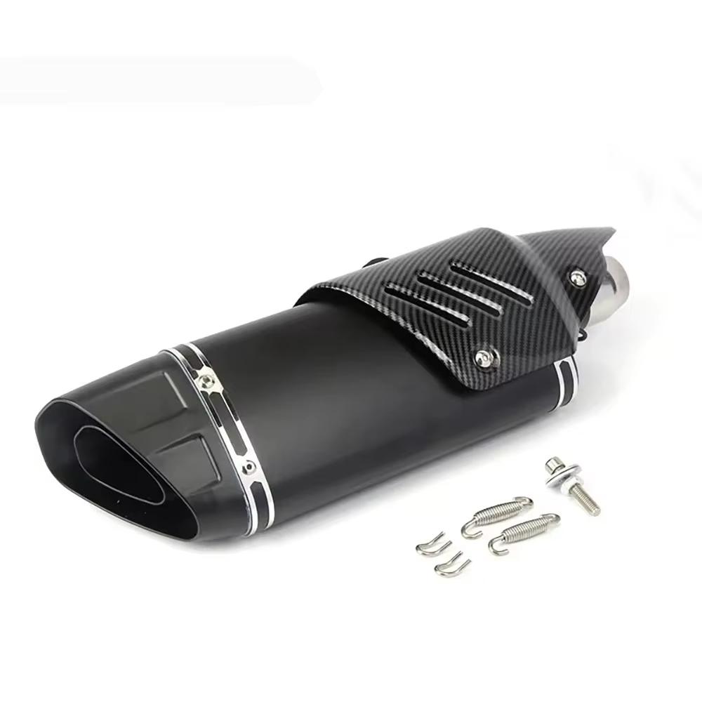 Universal 51mm Muffler Escape Stainless Motorcycle Exhaust AKR for Ninja Z400 250 Z900 ZX6R KTM RC 125 250 390 for YAMAHA R6 R3