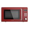 Cecotec Digital Microwave with Grill 20 L Proclean 5110 Retro Red: 700 W 5 Levels Timer 8 Programs