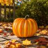 Realistická dýňová pryskyřičná řemeslná dekorace pro Halloween Domácí stolní ozdoba Sezónní sváteční displej Vnitřní venkovní použití Odolný materiál