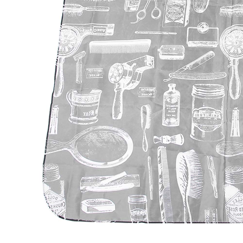 Professional Hairdressing Apron Barber Shop Hair Cutting Dyeing Gown Cape 140 X 120cm