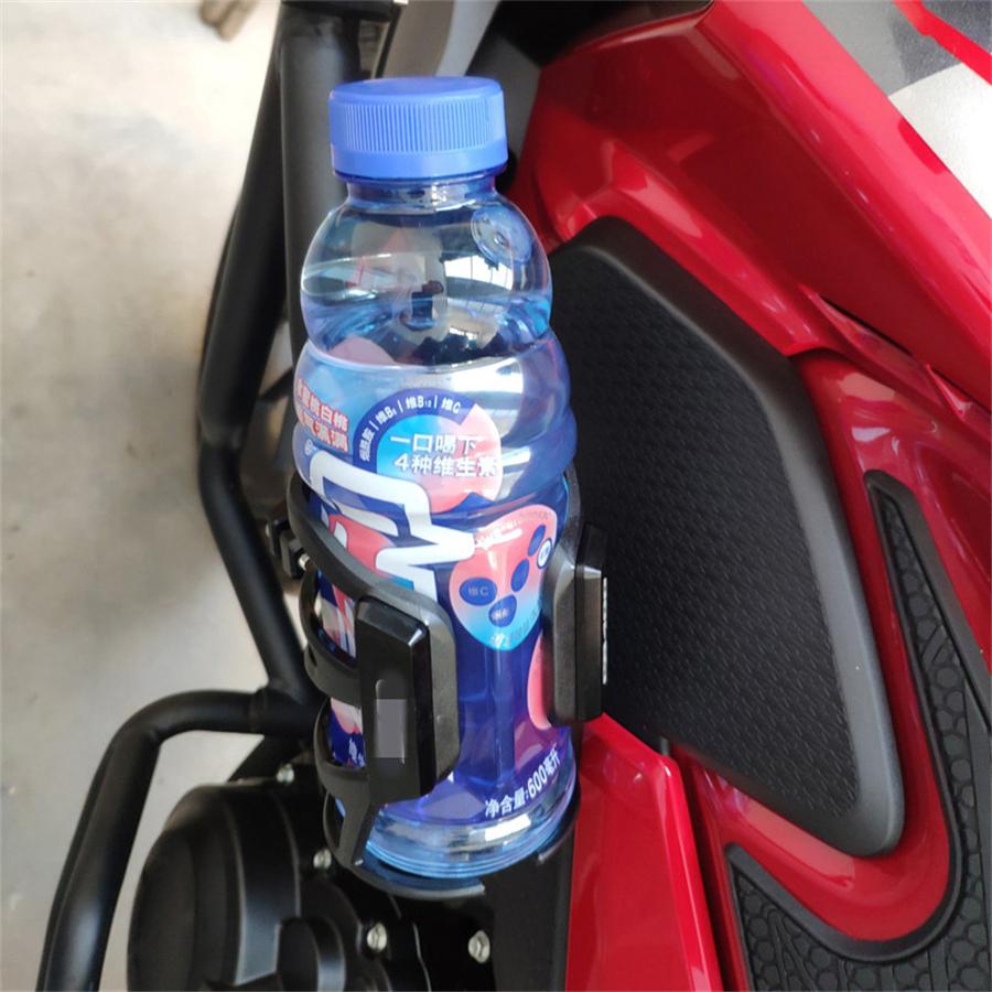 For BMW R1200GS  CNC Motorbike Beverage Water Bottle Cage Drink Cup Holder Sdand Mount Accessories