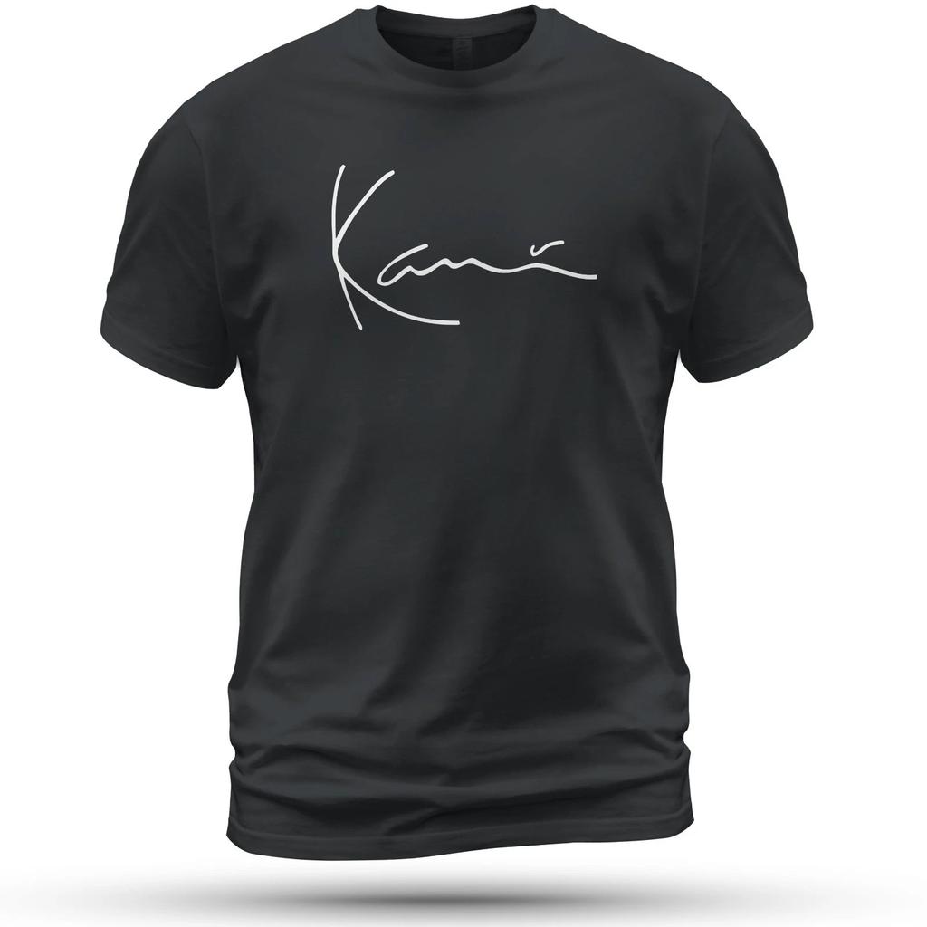 T-Shirt Iconica Karl Kani con Logo Firma Divertente Taglia S-5XL Made in USA