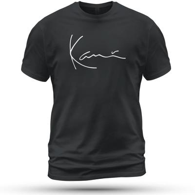T-Shirt Iconica Karl Kani con Logo Firma Divertente Taglia S-5XL Made in USA