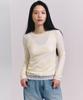 MARGARIN FINGERS Rose Jacquard Knit (Cream)