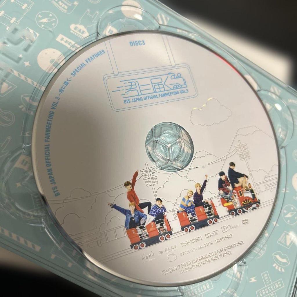 [USED] BTS Reaching You DVD Bangtan Boys FANMEETING VOL.3 Trading Card