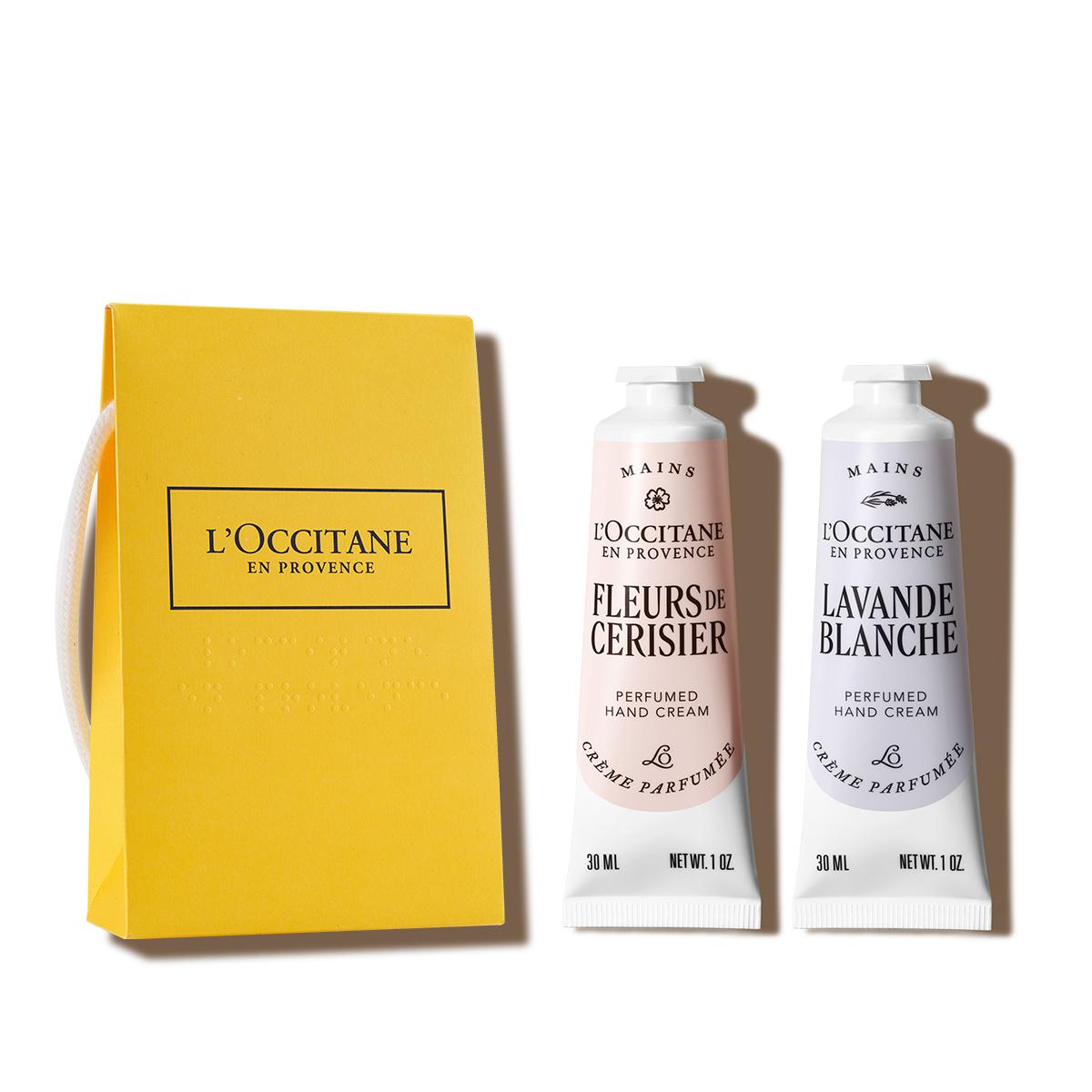 [L Occitane] Floral Musky Hand Cream Duo [Gift]