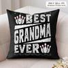 Best Grandparents Ever Cushion Cover Soft Plush Fabric DoubleSided Printed Cushion Covers for All Seasons Modern Home Decor