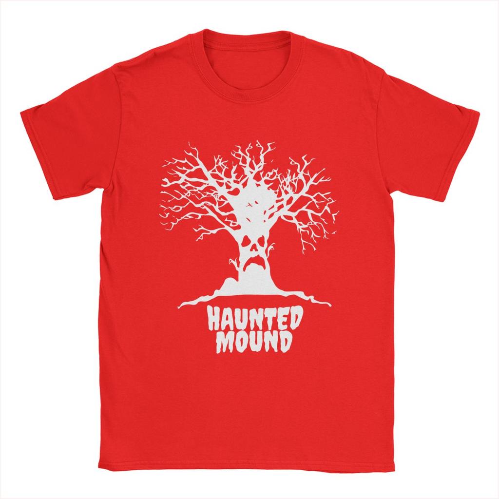 Magliette divertenti Haunted Mound Sematary Harold per uomo donna maglietta in cotone idea regalo abbigliamento