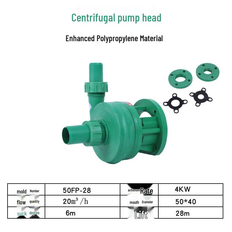 

Yunduo FPZ Polypropylene Chemical Pump Head
