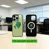 Funny Space UFO A-alien T-thing Phone Case For iPhone17,16,15,14,13,12,11 Plus,Pro Magnetic with Magsafe Wireless Charging