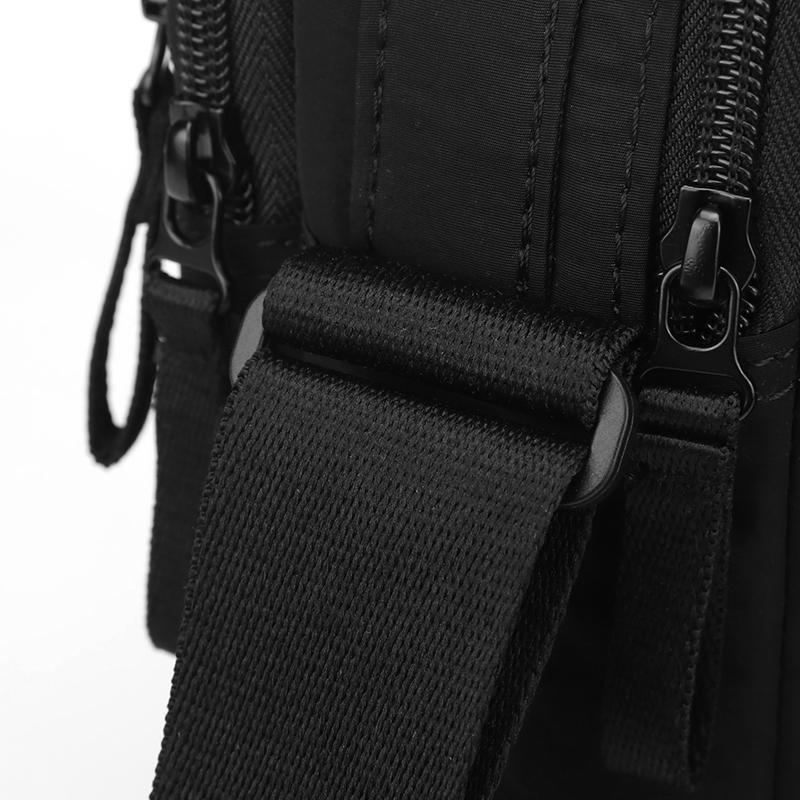 Men's Casual Lightweight Multi-layer Color Simple Outder Bag Women's Versatile Commuting Crossbody Bag