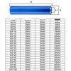 Aluminum Alloy M3 Round Isolation Rod with Nut and Screw Support.