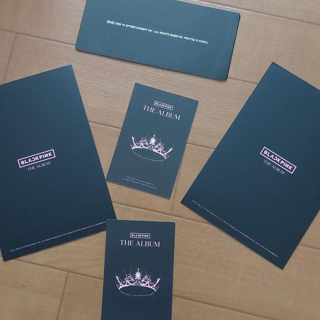 [USED] BLACKPINK trading card Lisa Jennie