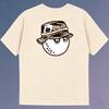 Summer Big Head Hunter Print  T-shirt Men and Women Cotton Clothing Casual Fashion Short Sleeved