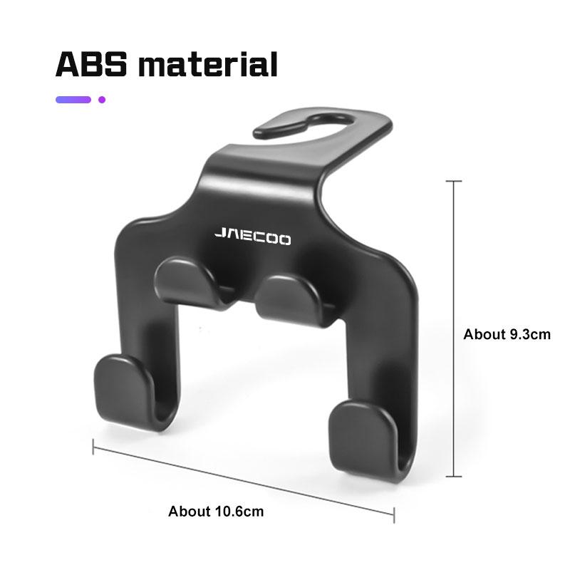 For Chery Jaecoo J7 J8 2026 Car Back Seat Hook Hanging Storage Mobile Phone Holder Stand Car Headrest Hooks For iPhone Samsung