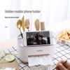 ecoco Multi-functional Desktop Tissue Box Organizer