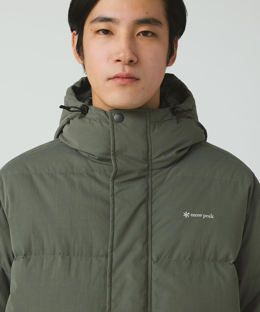 Snow Peak Everyday Down Jacket and Size M JK-25AU001, Outerwear, Down-Insulated, Men's Women's, Charcoal,