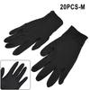 Gloves Nitrile Gloves Home Cleaning Household Inspection Nitrile Rubber 20 Pair Of Alkali Resistance Black Sterile