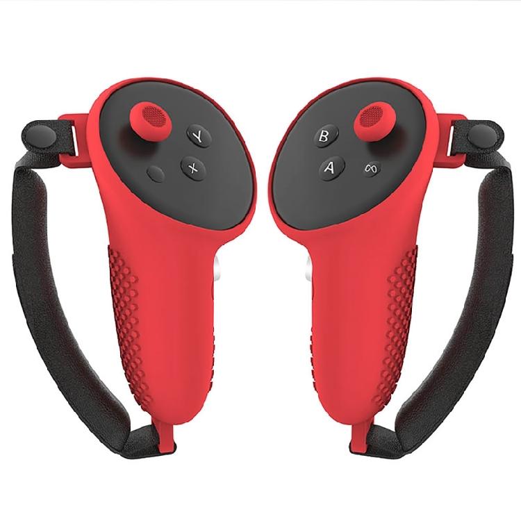 VR Headset Case for VR Silicone Protector Anti-Scratches Controller Grip