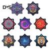 Flowstar Octagonal Scarf Juggling Toy for Beginners Double-Sided Print Cloth Fun Skill Toy Fingertip Rotating Flow Star Dapo Star Gift for Kids And