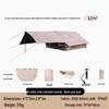 ZISIZ 12+12PRO Inflatable Blackout Camping Tent