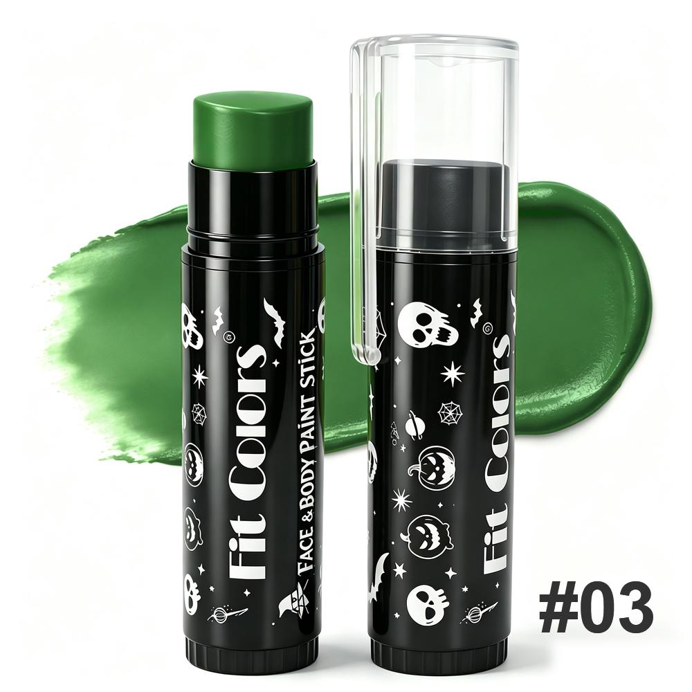14 Colori Bastoncini Pittura Viso Corpo Nero Bianco Colorati Pittura Fai da Te Cosplay Fondotinta Bastoncini Miscelabili per Festa Halloween Trucco