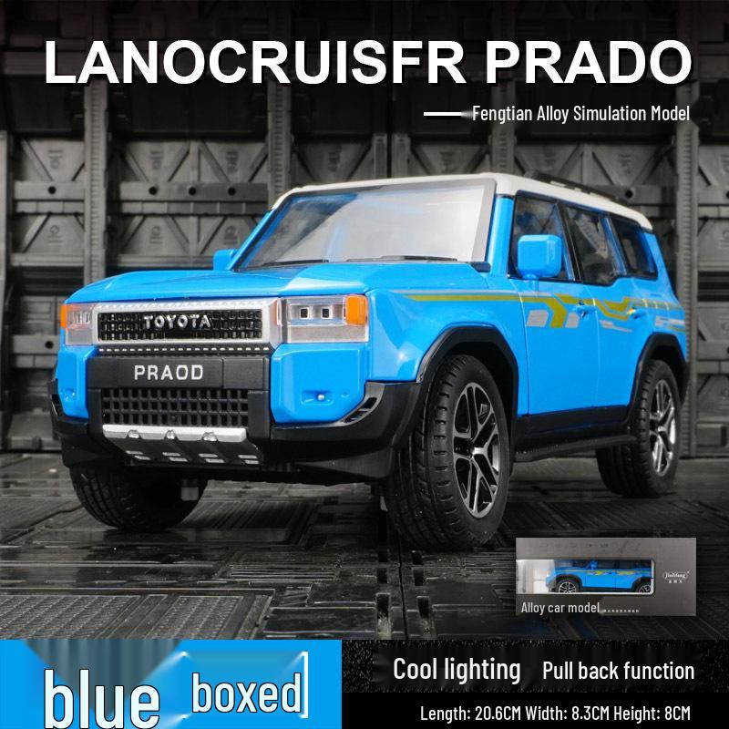 

Игрушечная машинка внедорожник Jinlifang Prado LC250 со звуком, светом и 6 открывающимися дверями