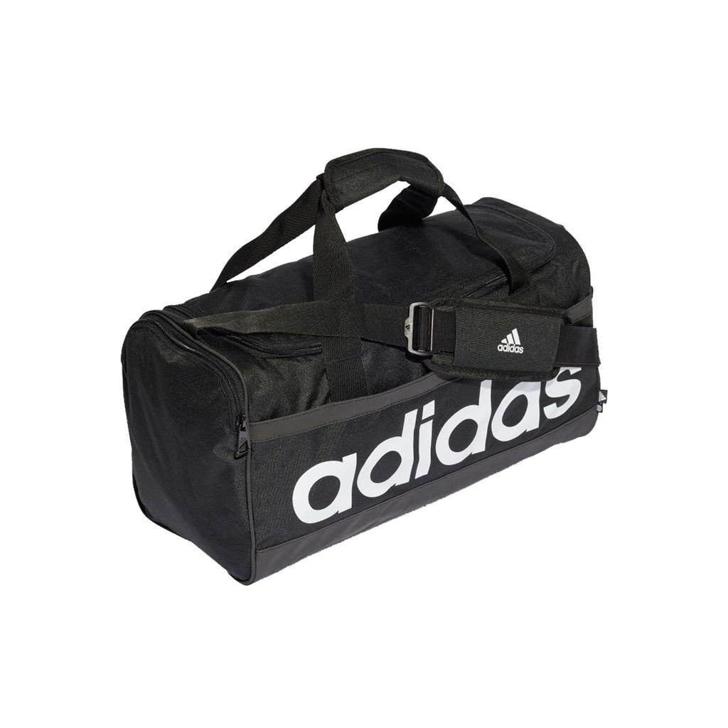 adidas Essential Linear Polyester Shoulder Crossbody Gym Bag Medium Men Bags Black HT4743