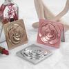 1 buc. Oglindă Mini Portabilă Retro cu Floare de Trandafir Oglindă Mică de Buzunar pentru Machiaj Oglinzi de Mână Dublă Față Instrument Compact de Frumusețe Cosmetică