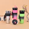 New Handy Rope Handy Ice Bula Cup Steel Double-layer Vacuum Insulated Cup High Appearance Horizontal Straw Cup